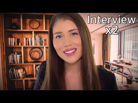 ASMR | Interviewing You for the Job... TWICE! (This or That)