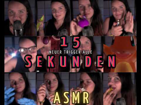 ASMR Neuer Trigger alle 15 Sekunden | 100 Trigger ASMR bei ADHS