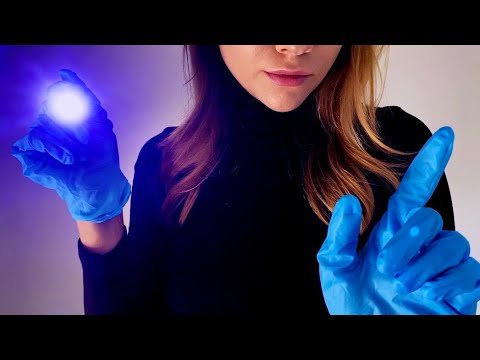 ASMR Cranial Nerve Exam No Talking | Light Trigger | Eye Examination Roleplay | Follow my Finger