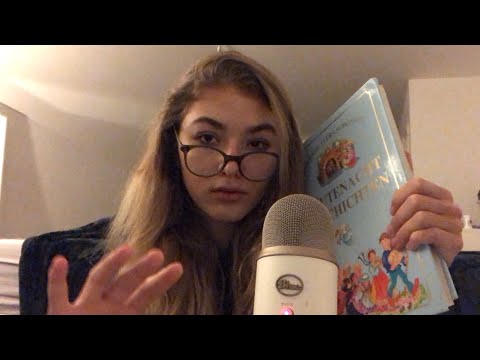 ASMR- Ich lese dich in den Schlaf 💤 😴 (Reading, Mouth Sounds) {ASMR GERMAN/DEUTSCH)