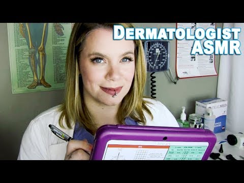 Dermatologist Exam - Skin Inspection, Mole Measuring (Medical ASMR)