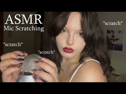 Mic Scratching w/ Mouth Sounds & Positive Affirmations ASMR | Whispering