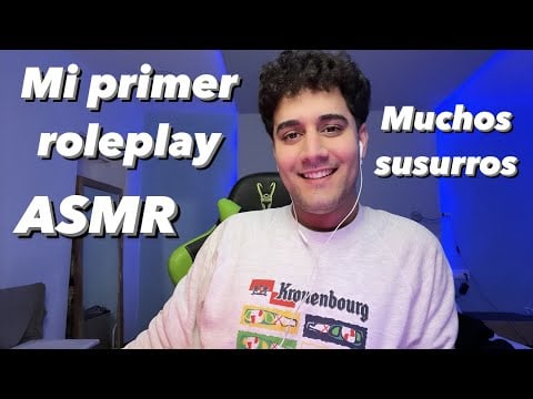 Mi primer rolplay || Sonidos de olas del mar || ASMR en español