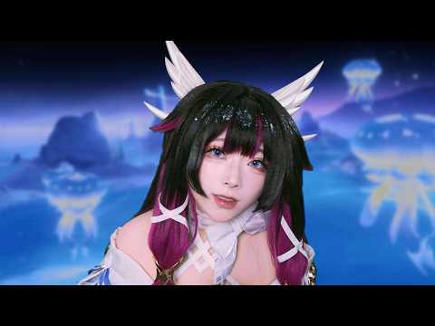 ASMR Columbina Sings You To Sleep 🌙 Genshin Impact Roleplay 🎵 Soft-Spoken, Lullaby