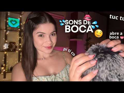 ASMR Sons de Boca Bem Lento 😴✨