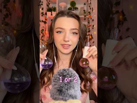 1 or 2 #asmr #asmrsounds #asmrrelax #asmrtingles #asmrwhispers #asmrsleep #relax #tingles #whispers