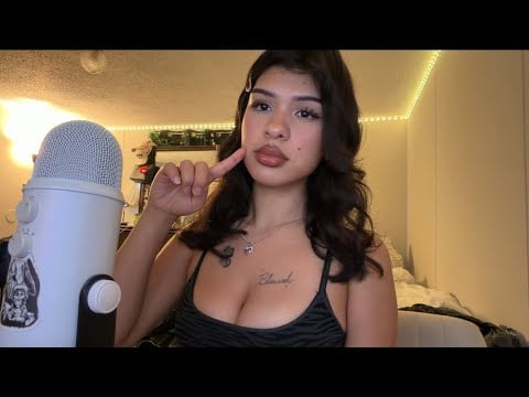 ASMR 30 min Clicky Whisper Ramble With Gum Chewing 