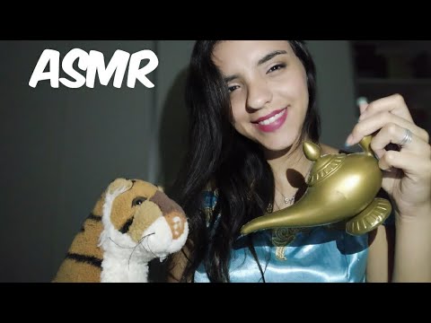 ASMR- ROLEPLAY JASMINE FAZENDO VOCÊ DORMIR