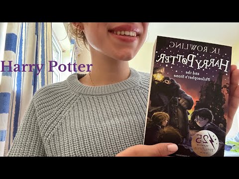 ASMR HARRY POTTER (reading, turn page..) ☆