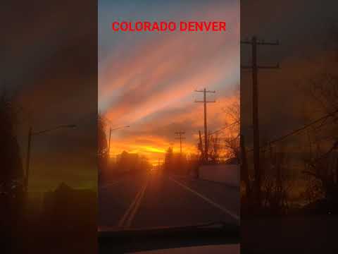 DENVER COLORADO SUNRISE#shortsfeed #everyone #denver #sunrise