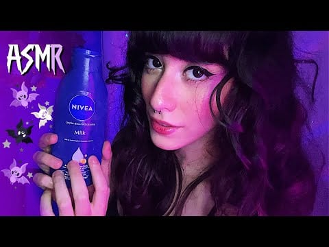 ASMR Sons CREMOSOS ☁️ mãos com creme, hand movements e sons de boca
