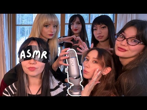 BLINDFOLDING YOUR FAVORITE ASMRTISTS (Guess the Trigger, Sensory Deprivation, ASMRetreat) 