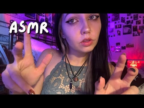 ASMR Fabric Scratching, Long Nail Tapping, Finger Snapping, Mouth Sounds