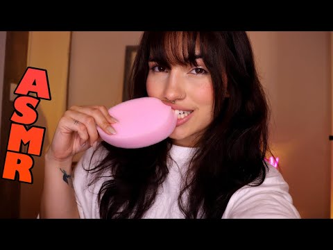 ASMR MOUTH SOUNDS EXTREMAMENTE RELAXANTE COM OBJETOS ESTRANHOS