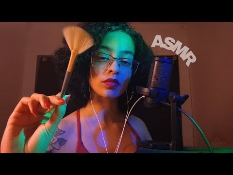 ASMR DISTRAINDO SUA ANSIEDADE - meditação guiada com som de fogueira no fundo