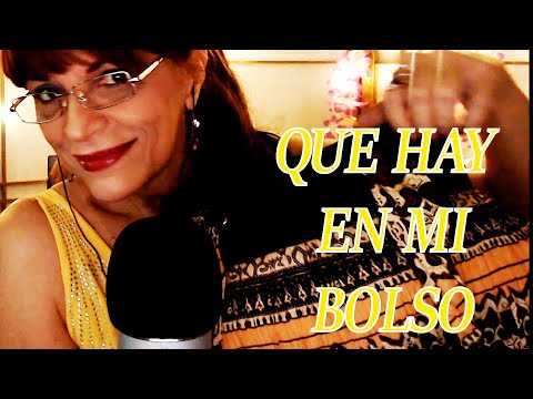 ASMR QUE HAY EN MI BOLSO DESPUES DE LA CUARENTENA?👜What do I have in my handbag???👜