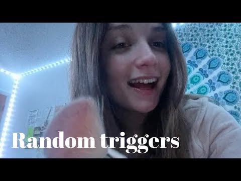 LOFI ASMR...doing my subscribers favorite triggers