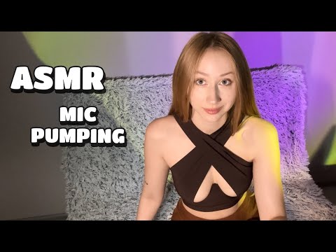 ASMR - From Above Mic Pumping - Crazy Tingles - Fast, Intense, Slow, Swirling and Rubbing