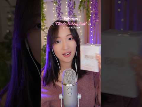 Glinda Bubbly Pink (Unboxing parfum Ariana Grande) 💗👑✨🫧 #asmr