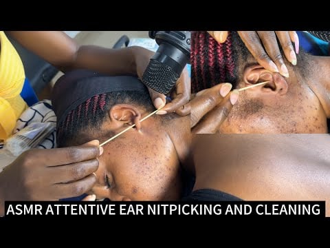 Deep Ear Cleaning, Back Scratching, Scalp Massage Ultimate Gum Chewing Whispered ASMRSleep Triggers