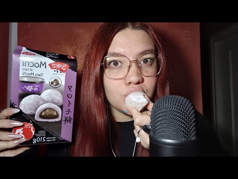 TARO MOCHI (RELAXING CHEWY EATING SOUNDS) 😴💜 | ASMR ITA