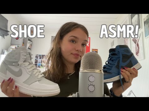 ASMR l My Shoe Collection! 👟 (tapping, yapping, scratching)