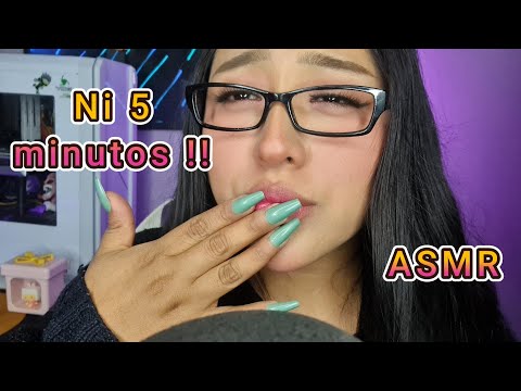 NO DURARAS NI 5 MINUTOS(despierto)MIRANDO ESTE ASMR