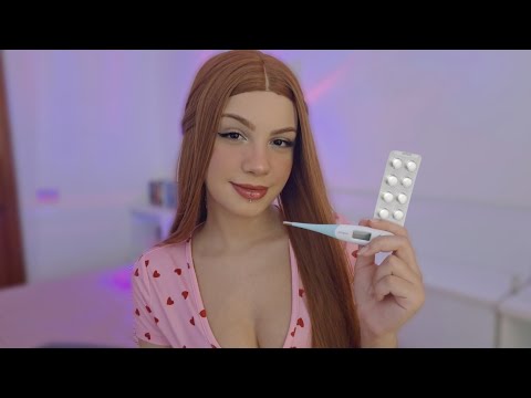 ASMR ROLEPLAY - Amiga cuidando de você doente