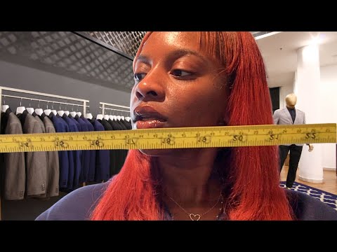 ASMR Prom Suit Consultation w/Designer (she’s kinda sassy) 📏💙