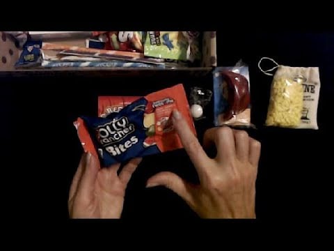 ASMR | 1980s Candy Box Show & Tell Part II (Whisper)