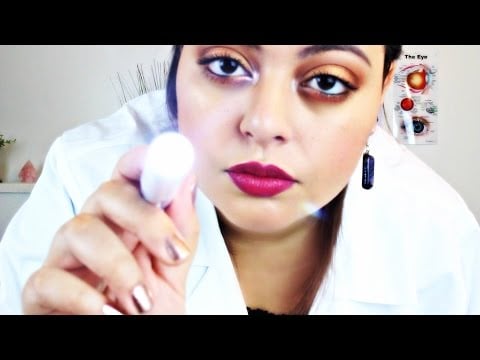 ASMR| Eye Examination| Optometrist Exam| Full Check up RP