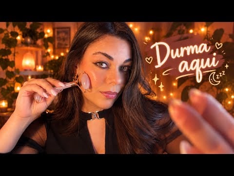 ASMR: Massagem No Seu Rosto Até Você Dormir 😴 🧖‍♀️