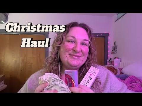 ASMR | Christmas Haul 🎁