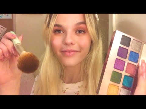 ASMR Doing Your Holiday Makeup (pt.3)