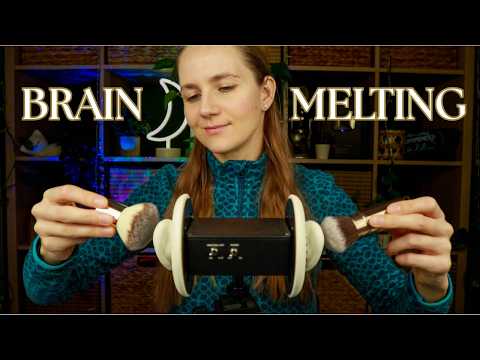 Binaural ASMR 3 Dio DEEP Ear Triggers to Melt Your Brain 🧠😩
