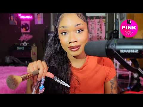 ASMR ~ Worst Reviewed Makeup Artist That's Kinda Shady Does Your Makeup ( INSTANT REGRET)