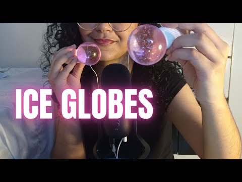 ASMR- Ice Globes intensamente no seu rosto