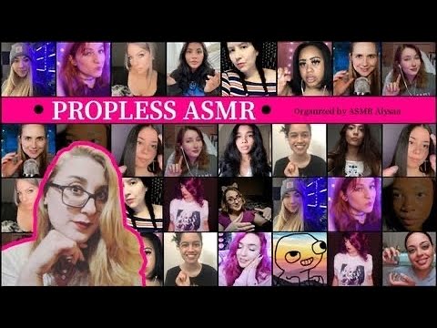 ASMR NO PROPS + prop-less, invisible triggers (HUGE COLLAB)