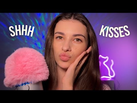 Asmr | Kisses & Shhh💋🤫 For your deep sleep😴🤍