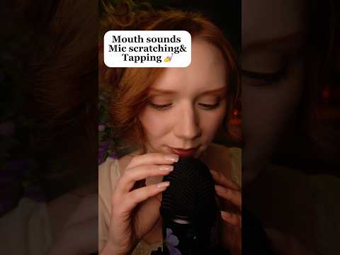 Mic scratching & Tapping, Mouth sounds ASMR 💅😴