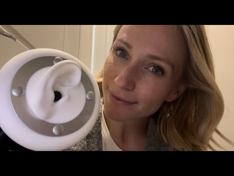 ASMR Whisper Ramble, Trigger Assortment and 3Dio Mic Ear Massage