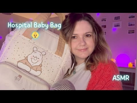 What’s in My Baby's Hospital Bag 👩‍🍼 (ASMR Whispering)