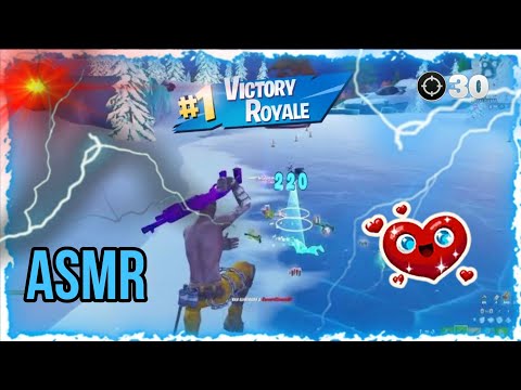 ASMR Jugando a Fortnite | 20 Kill Win - ¡Este video es TAN LINDO Y RELAJANTE!