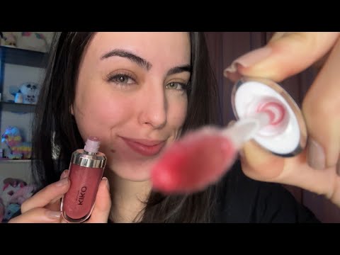 ASMR- FAZENDO SUA MAQUIAGEM! (Caseirinho) 