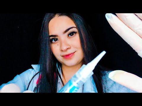 ASMR:FAZENDO HARMONIZAÇÃO FACIAL EM VOCÊ!