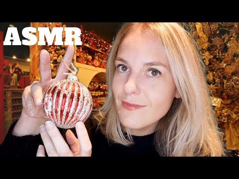 ASMR FR 🎄 RP vendeuse dans une boutique de déco de Noël