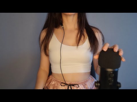 ASMR giving you a BRAIN MASSAGE! gentle tapping and mic scratching