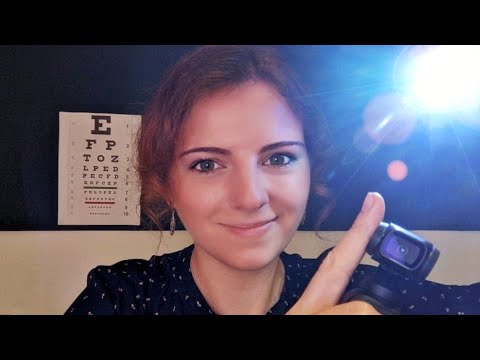 Detailed Eye Exam | ASMR Optometrist Roleplay 👩‍⚕️