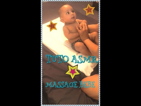 ASMR FRANCAIS - TUTO MASSAGE BEBE (baby massage)