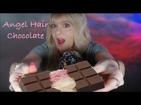 ASMR Trying Angel Hair Chocolate For The First Time | Cook With Me
